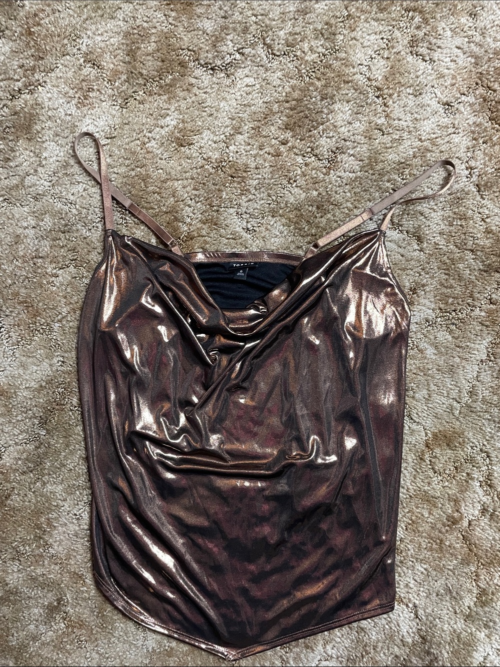Torrid Liquid Shine Cowl Cami Plus Size 2